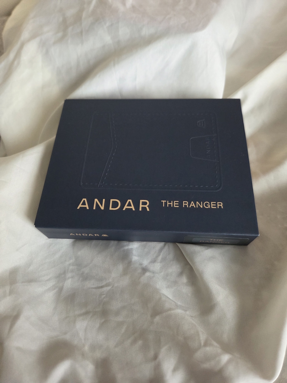 Andar The Ranger Slim Card Wallet - Navy